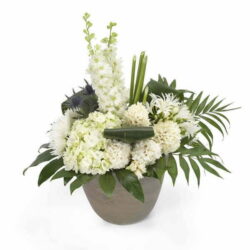 Frosty Morning Flower Basket