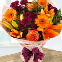 Autumn Sun Flower Bouquet