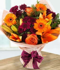 Autumn Sun Flower Bouquet