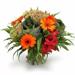 Mothers Day Bouquet 19 Pumpkin Pie Flower Bouquet