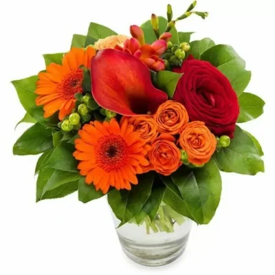 Mango Passion Flower Bouquet