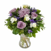 Ultra Violet Flower Bouquet