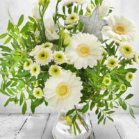 Frosty Morning Flower Bouquet