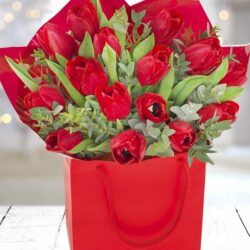 Jolly Tulips Flower Bouquet