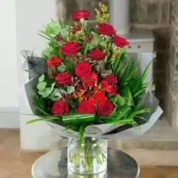 Mothers Day Bouquet 61 Crimson Blush Flower Bouquet