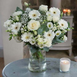 Snow White Flower Bouquet