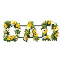 DAD lettering Tribute