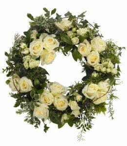 Funeral Wreath Help Page 3 White Wreath