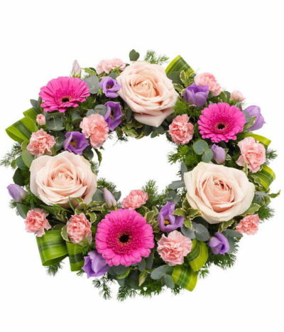 Pink Wreath Tribute