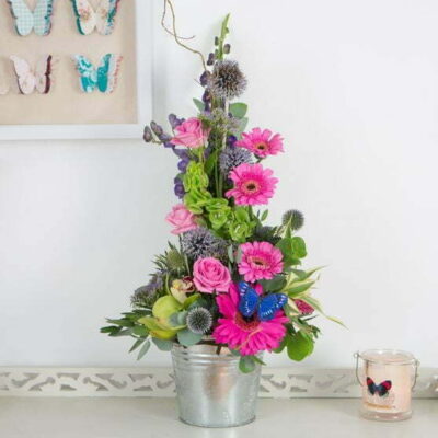 Sweet Surprise Flower Basket