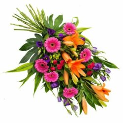 Funeral Flowers 4 Funeral Flower Sheaf Vibrant