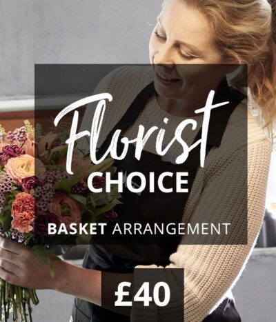 Basket Flower Arrangement 40