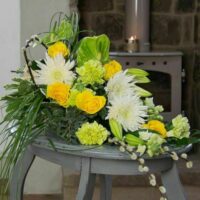 Luscious Yellow Flower Spray