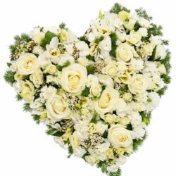White Rose Heart Tribute