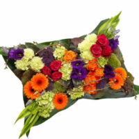 Vibrant Pillow Flower Tribute