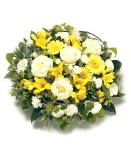 Funeral Posy Yellow