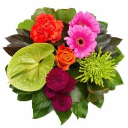 Vibrant Posy Tribute