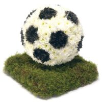 Football Flower Tribute