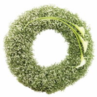 Calla Lily Flower Wreath