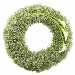 Calla Lily Flower Wreath