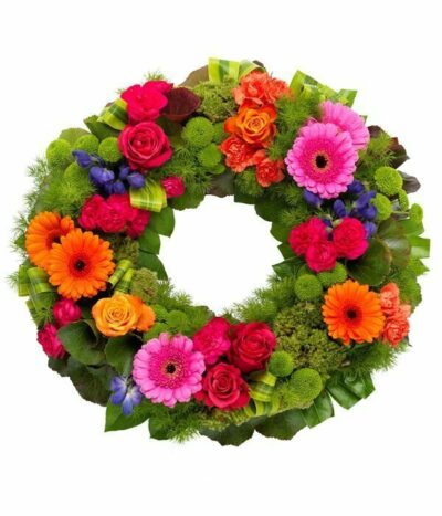 Vibrant Wreath Tribute