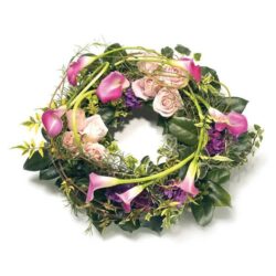 Pink Calla Lily Wreath