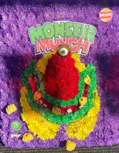 Walkers Monster Munch, Funeral Tribute